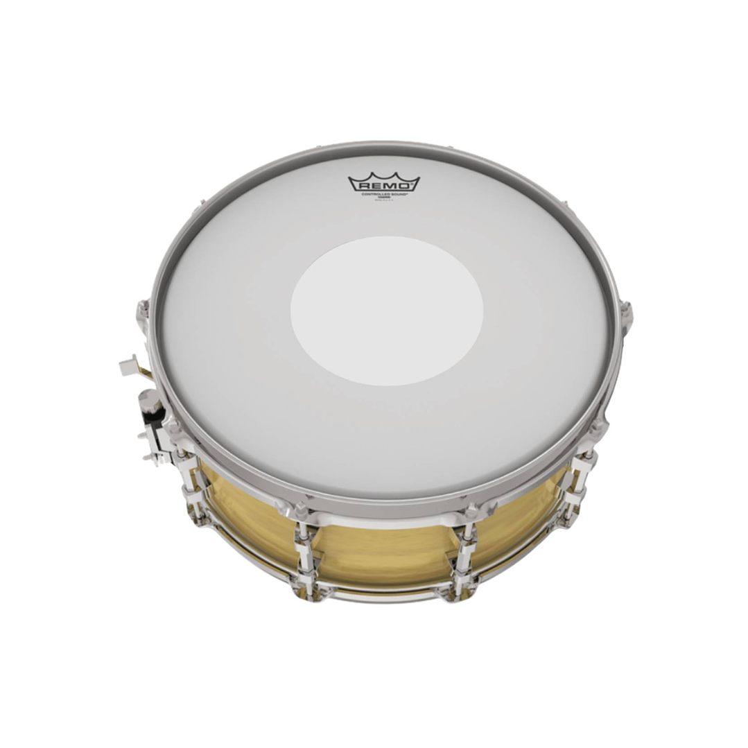 Parche Remo Controlled Sound Coated Poroso Top White Dot 14 2