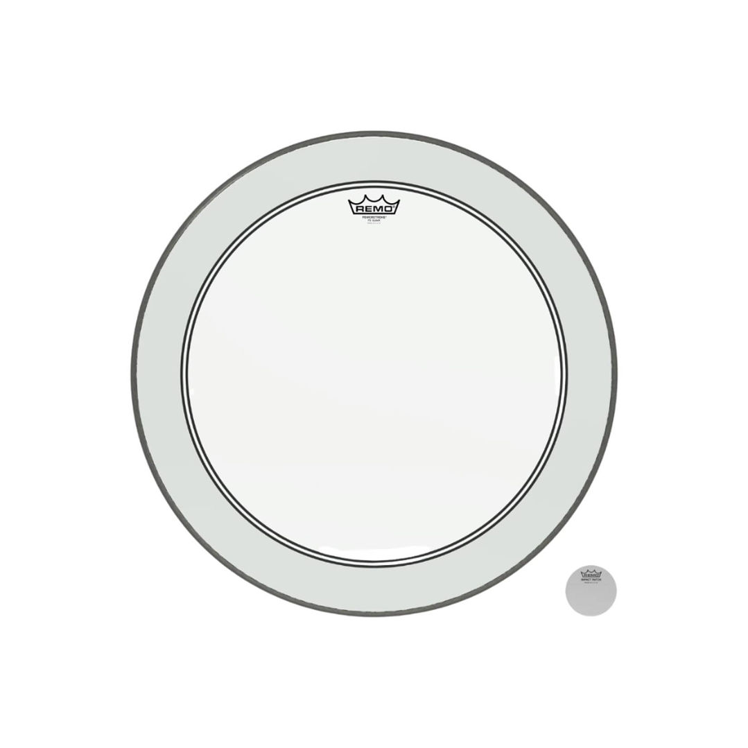 Parche Bombo Remo Powerstroke 3 Clear Transparente con Falam 22 1