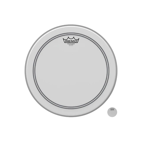 Parche Bombo Remo Powerstroke 3 Coated Poroso con Falam 24"
