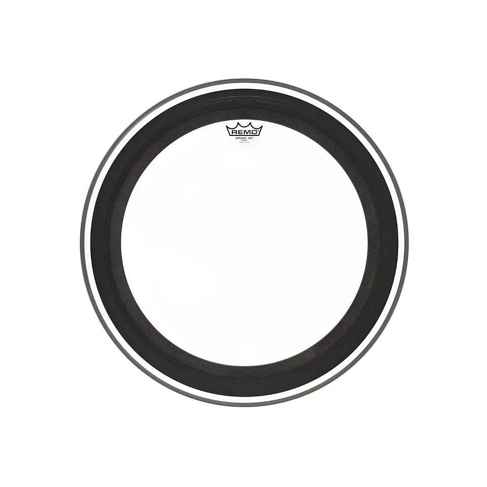 Parche Bombo Remo Emperor SMT Clear Transparente 22