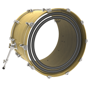 Parche Bombo Remo Powersonic Clear Transparente 22