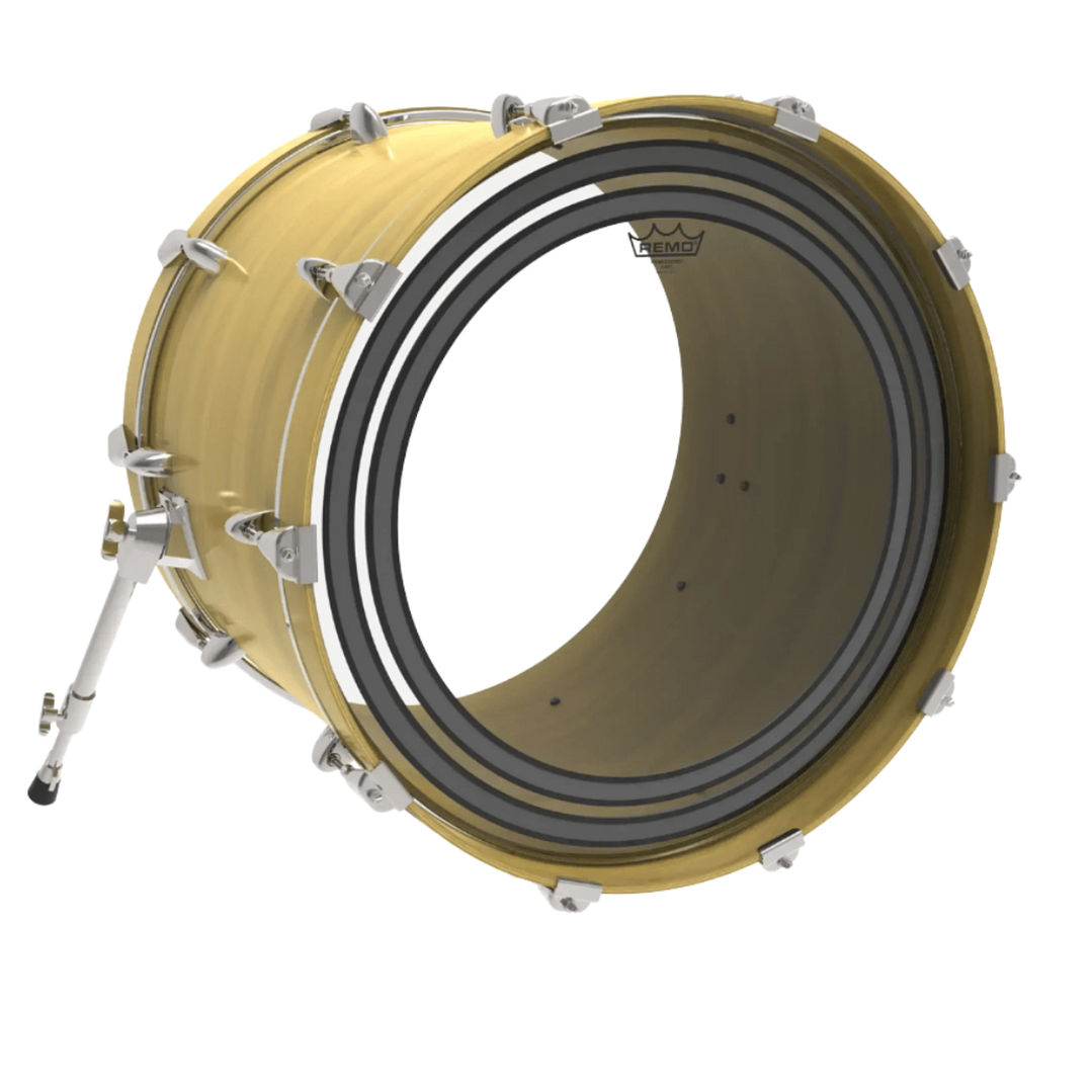 Parche Bombo Remo Powersonic Clear Transparente 22 2