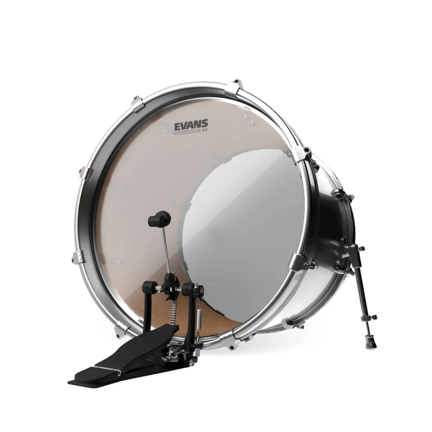 Parche Bombo Evans G2 Clear Transparente 22 2