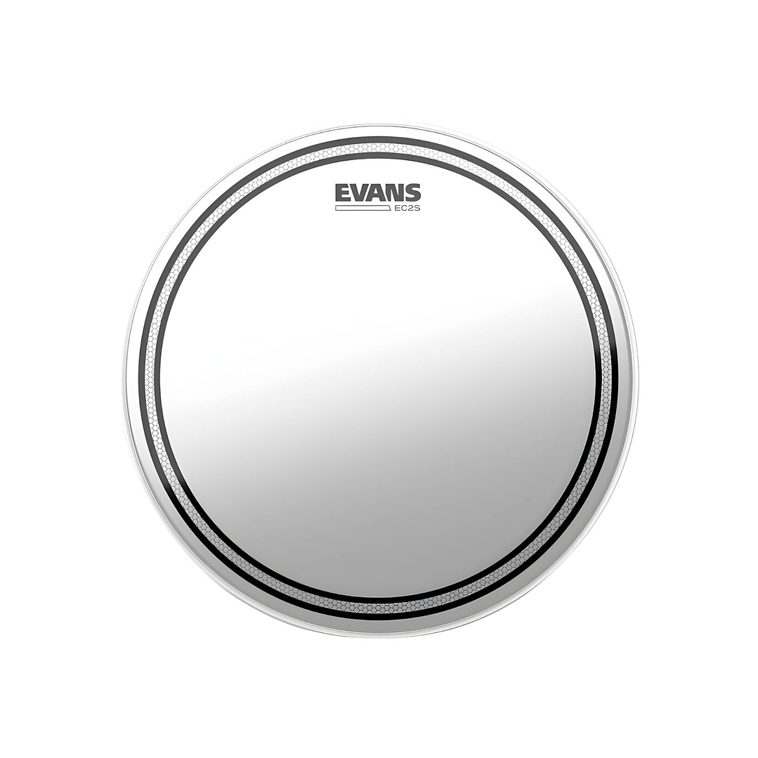 Parche Evans EC2S SST Frosted Poroso Traslucido 12 1