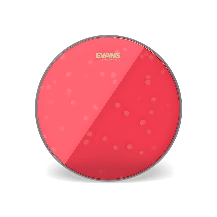 Parche Evans Hydraulic Red Clear Transparente 8 1