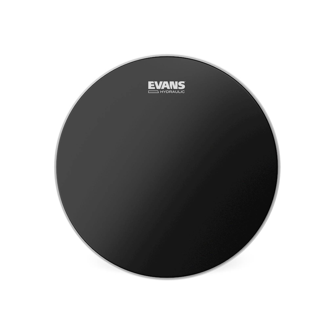 Parche Evans Hydraulic Black Frosted Poroso Traslucido 14 1