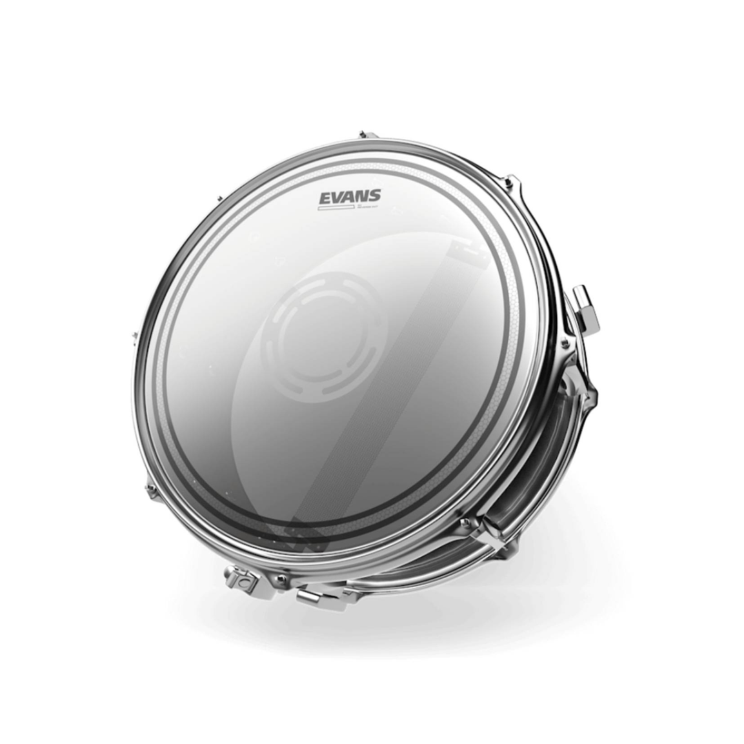 Parche Evans EC SST Reverse Dot Frosted Poroso Traslúcido 13 2