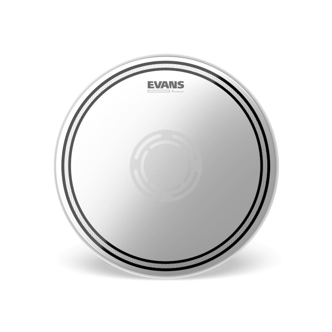 Parche Evans EC SST Reverse Dot Frosted Poroso Traslúcido 14 1