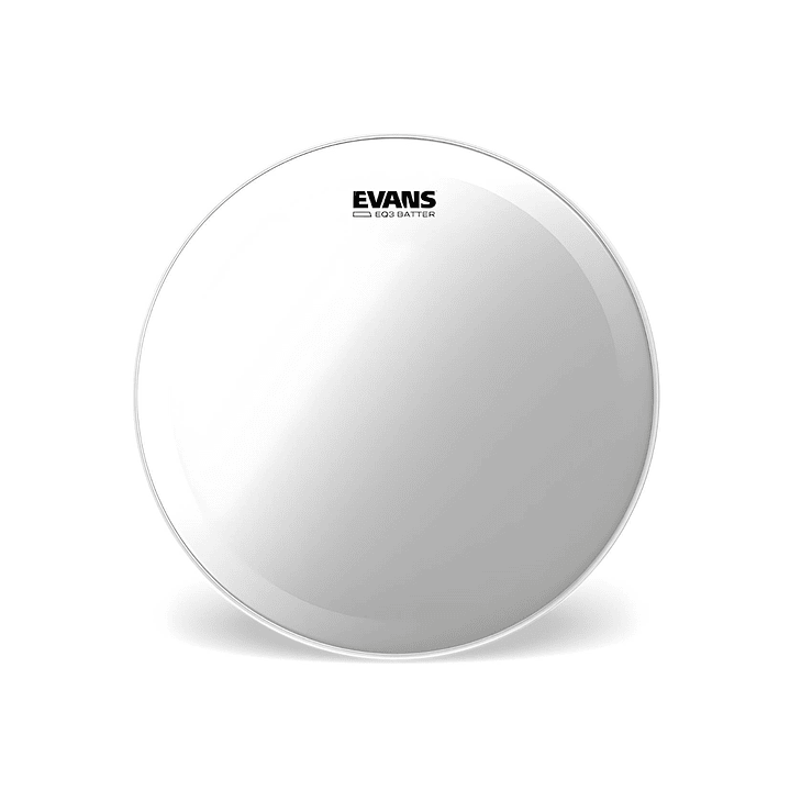 Parche Bombo Evans EQ3 Clear Transparente 24 1