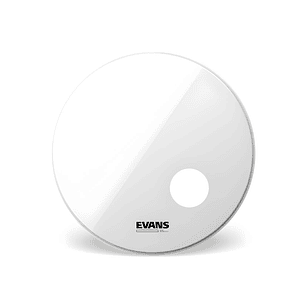 Parche Bombo Resonante Frontal Evans EQ3 Smooth White Liso 22