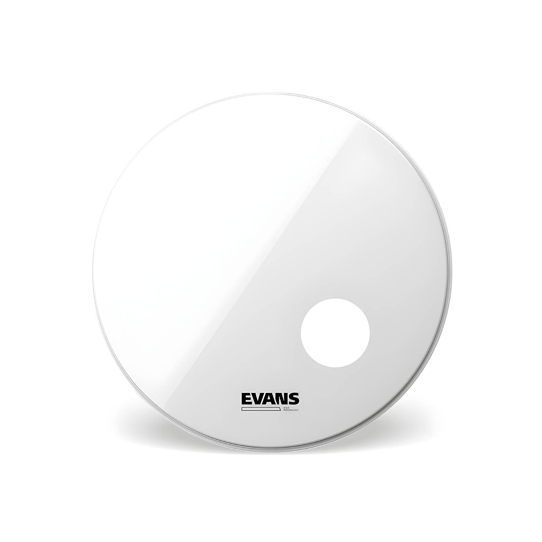 Parche Bombo Resonante Frontal Evans EQ3 Smooth White Liso 22 1