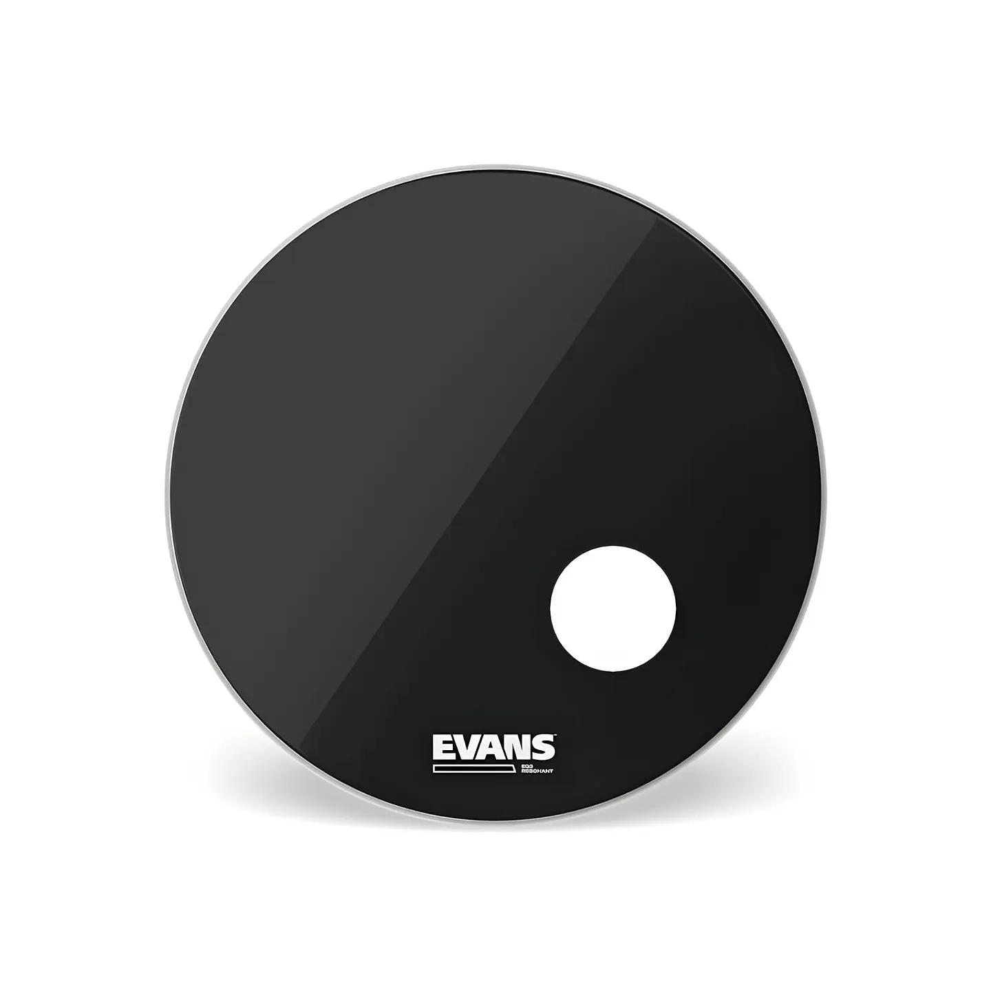 Parche Bombo Resonante Frontal Evans EQ3 Black Liso 22 1