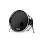 Parche Bombo Resonante Frontal Evans EQ3 Black Liso 22 - Miniatura 2