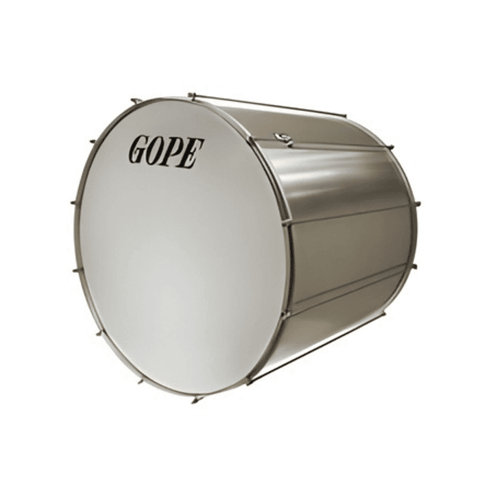Parche Percusión Brasilera GOPE Blanco Liso 10 3