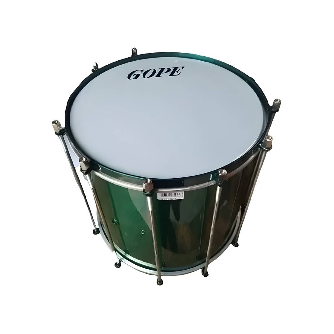 Parche Percusión Brasilera GOPE Blanco Liso 10 2
