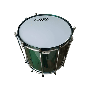 Parche Percusión Brasilera GOPE Blanco Liso 14