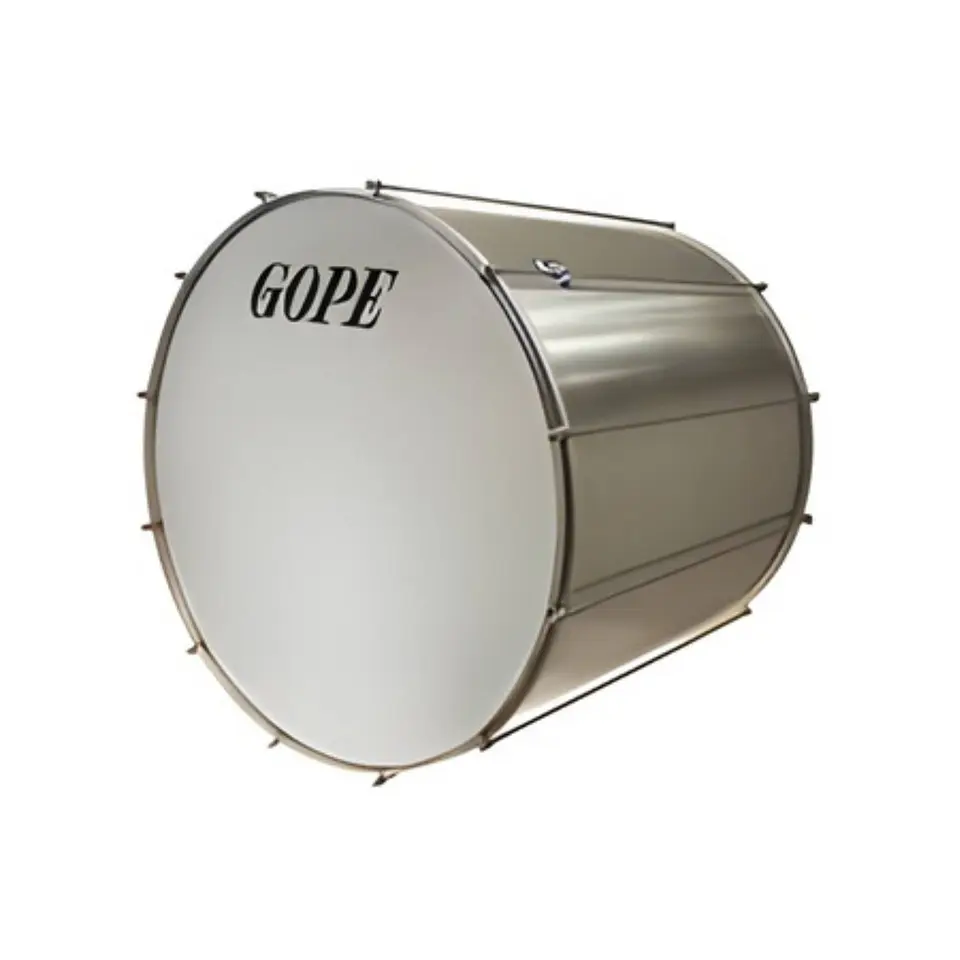 Parche Percusión Brasilera GOPE Blanco Liso 16 3