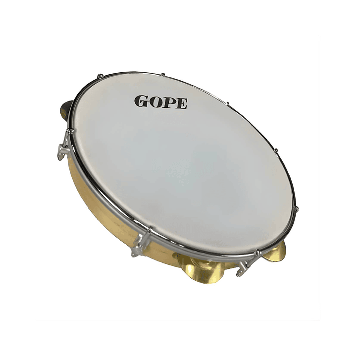 Parche Percusión Brasilera GOPE Blanco Liso 16 4