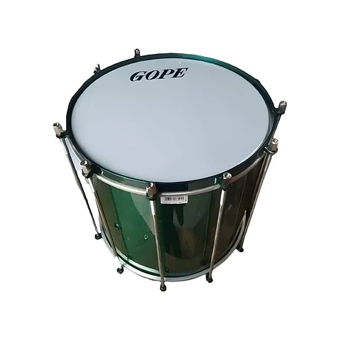 Parche Percusión Brasilera GOPE Blanco Liso 22