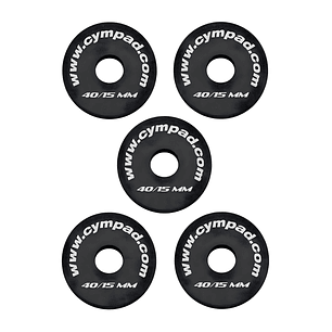 Set Felpas de Espuma Platillos Cympad Optimizer 15mm OS15/5