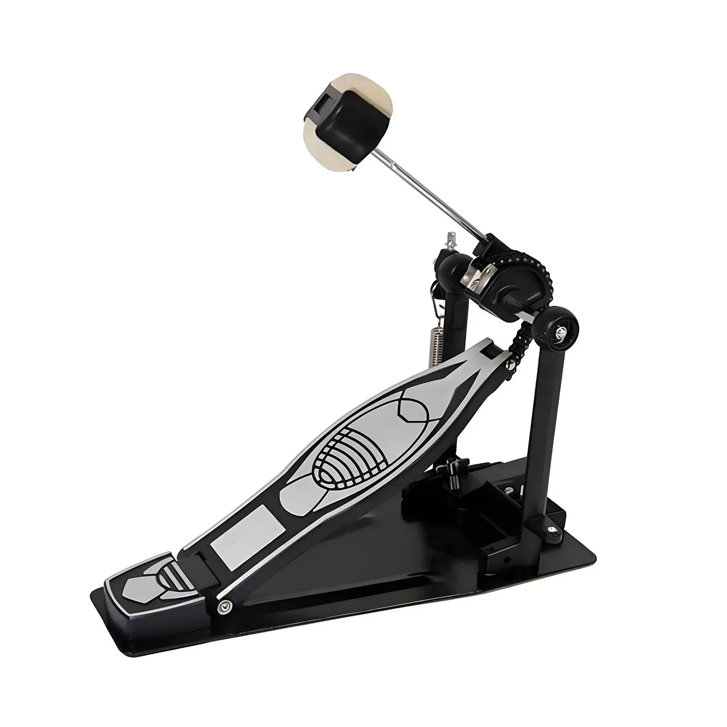 Pedal Bombo Simple Hebikuo Cadena Doble G610 1