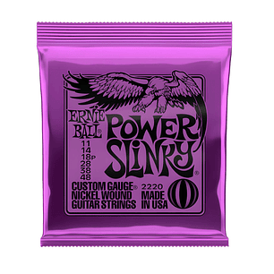 Cuerdas Guitarra Eléctrica Ernie Ball Nickel 2220 Power Slinky