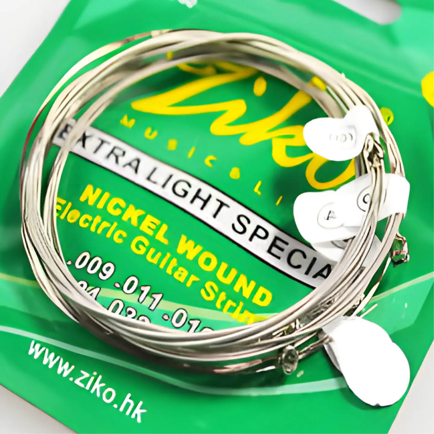 Cuerdas Guitarra Eléctrica Ziko Nickel DEG-009 Extra Light  2