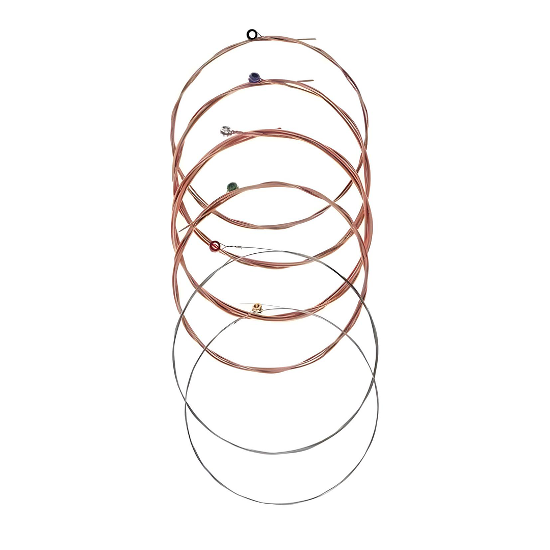 Cuerdas Metálicas Guitarra Orphee Copper TX620-P Extra Light 2