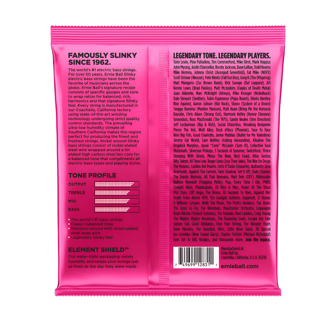 Cuerdas Bajo Eléctrico Ernie Ball Nickel Super Slinky 2834 2