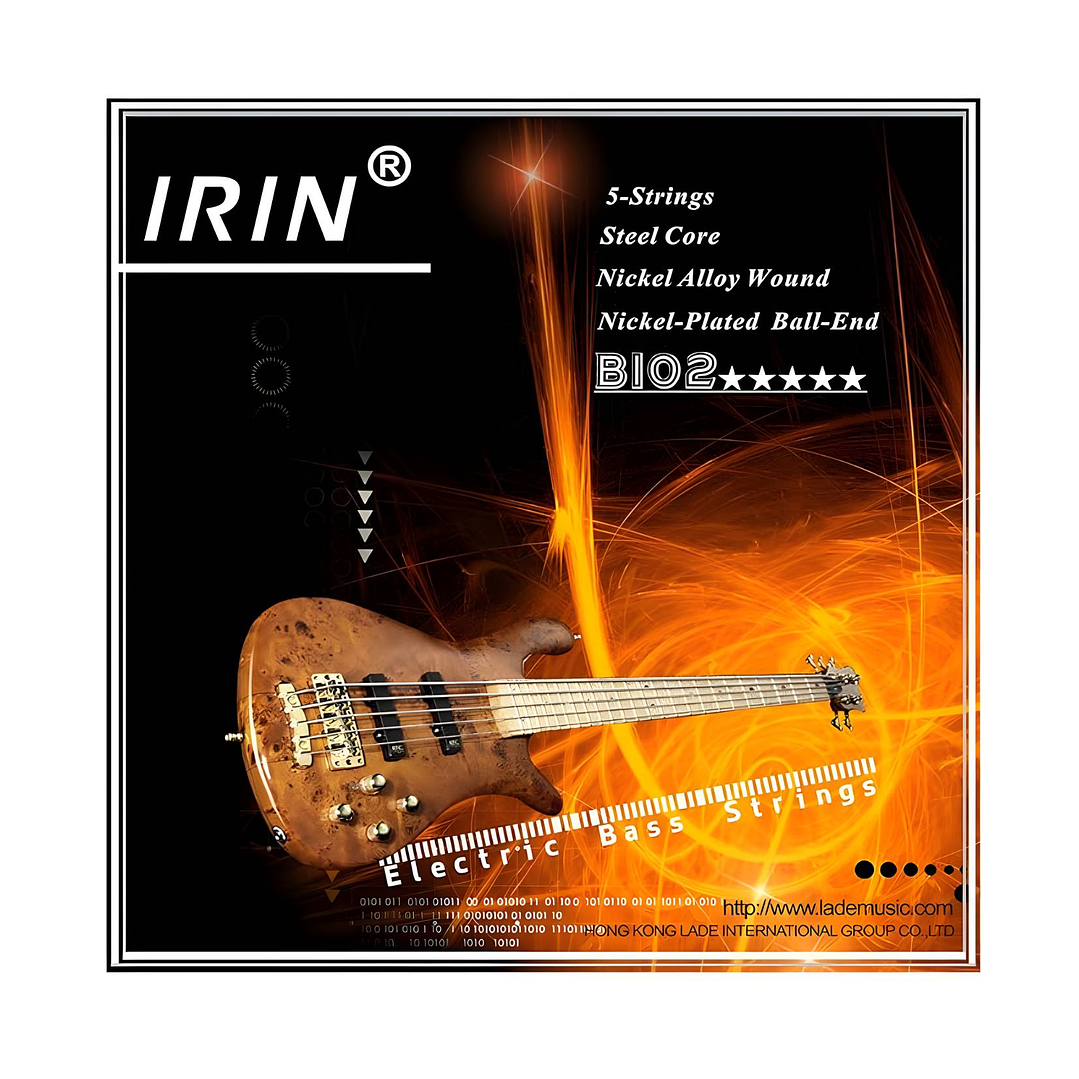 Cuerdas Bajo Eléctrico 5 Nickel Irin B102 1