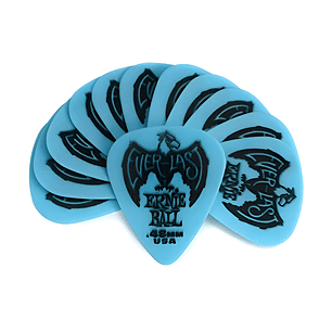 Pack Uñetas Guitarra Ernie Ball Everlast Picks P09181 Blue 12u. 0,48mm