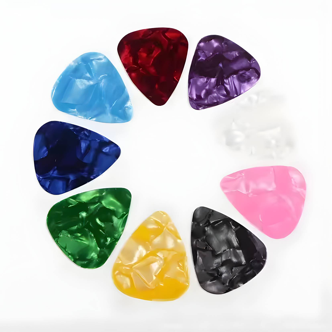 Pack 10 Uñetas Genéricas Surtidas Celulosa 0,71mm 2