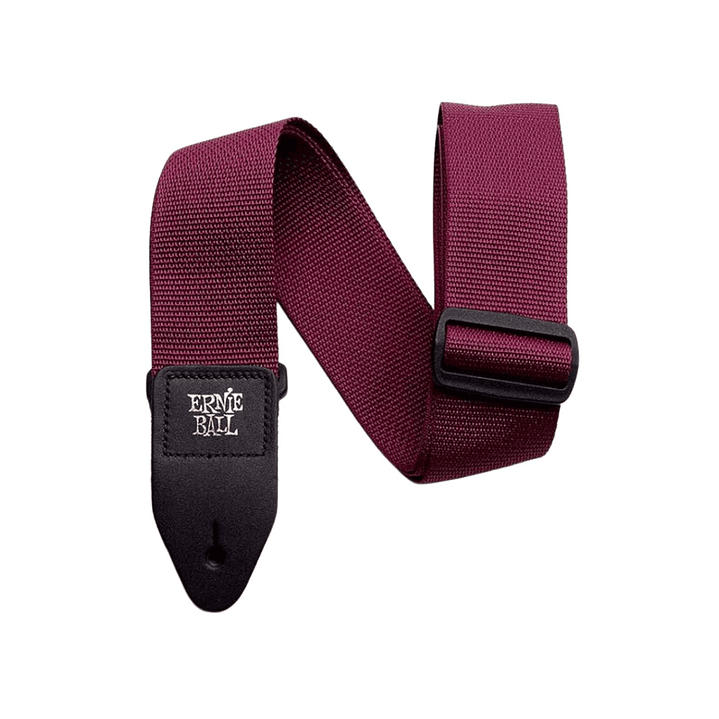 Correa Guitarra y Bajo Ernie Ball Poly Pro Strap Burgundy P04047 1