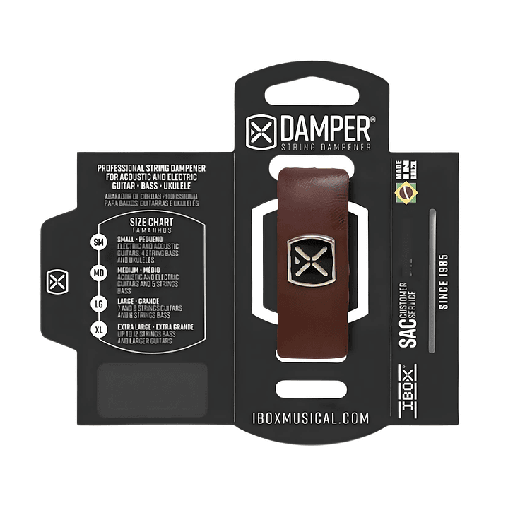 Damper Cuerdas Guitarra y Bajo IBOX Medium 2