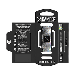 Damper Cuerdas Guitarra y Bajo IBOX Artistic Line Medium