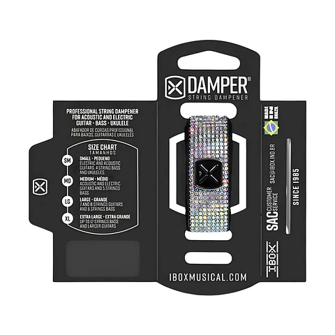 Damper Cuerdas Guitarra y Bajo IBOX Artistic Line Medium
