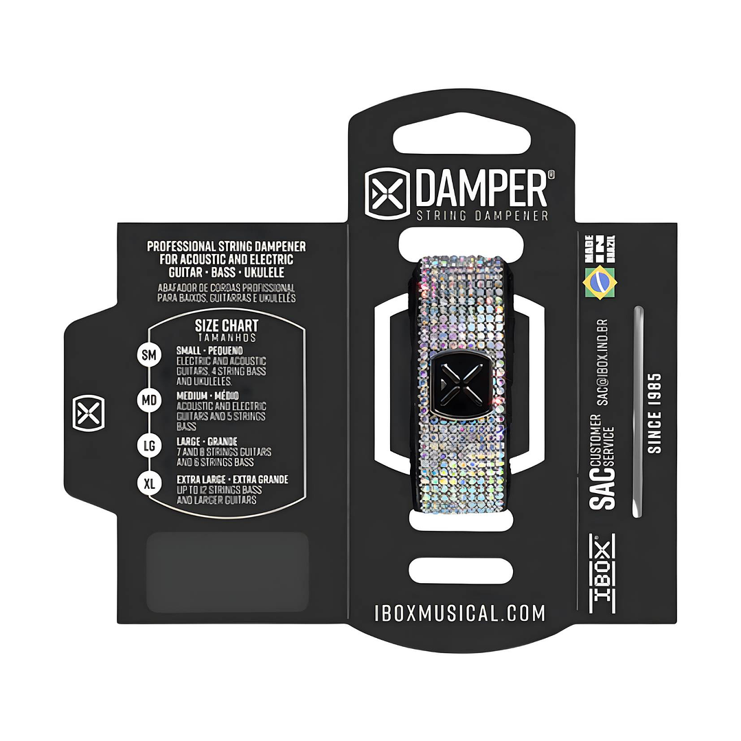 Damper Cuerdas Guitarra y Bajo IBOX Artistic Line Medium 1