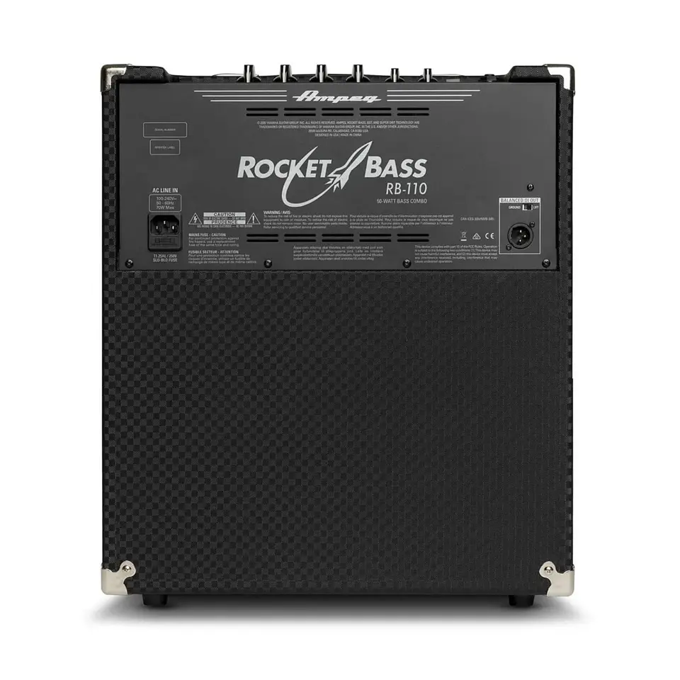 Amplificador Combo Bajo Ampeg Rocket Bass 50W RB110 3