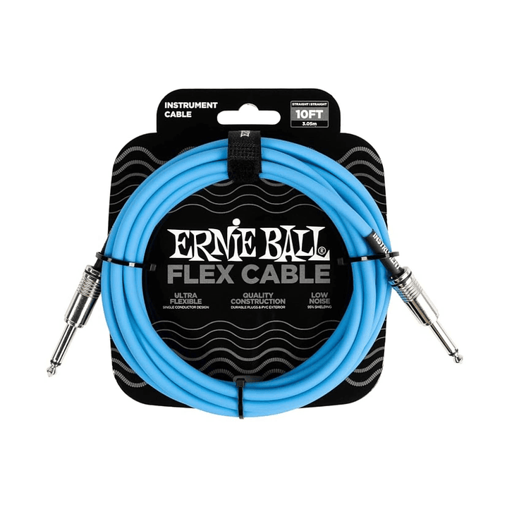 Cable Instrumento Ernie Ball Flex 3m 6