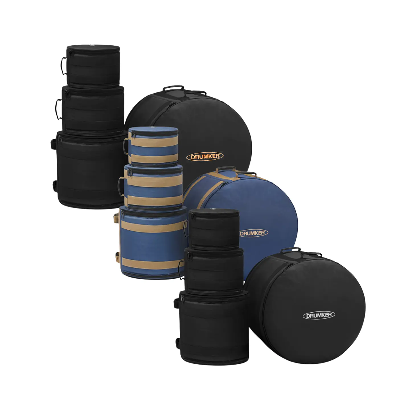 Fundas Kit Batería Fusion Drumker 10