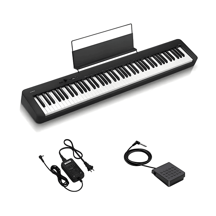 Piano Digital Casio de 88 Teclas Pesadas CDP-S110BK (Producto Open Box en Exhibición) 1