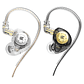 Auriculares In-Ear KZ EDX Pro 1 Driver Dinámico (1DD) - Miniatura 1