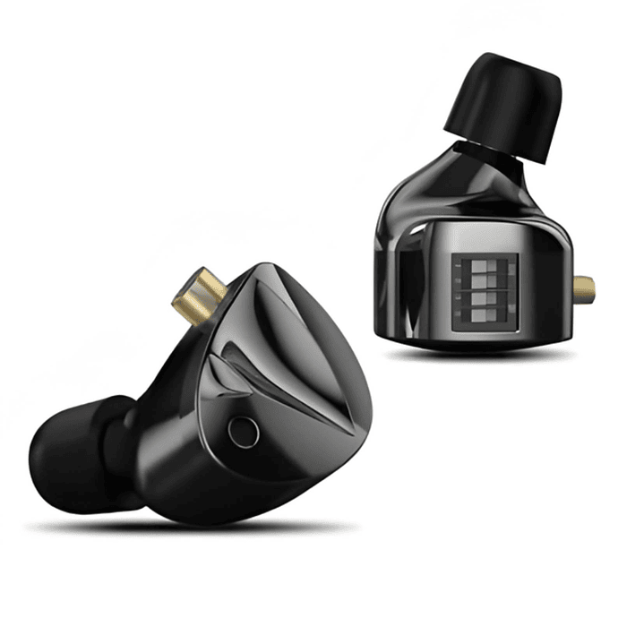 Auriculares In-Ear KZ D-FI con Switch 1 Driver Dinámico Doble Imán (1DD) 2