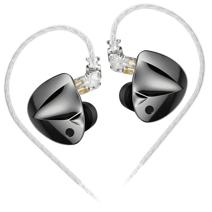 Auriculares In-Ear KZ D-FI con Switch 1 Driver Dinámico Doble Imán (1DD) 1