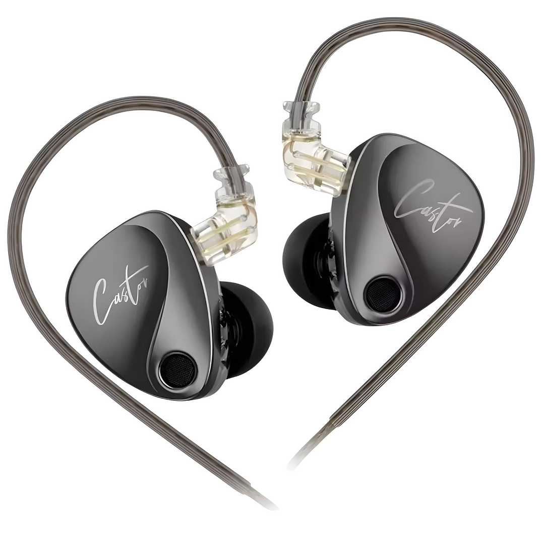 Auriculares In-Ear KZ Castor Harman Target Improved Bass Version 2 Drivers Dinámicos (2DD) 1