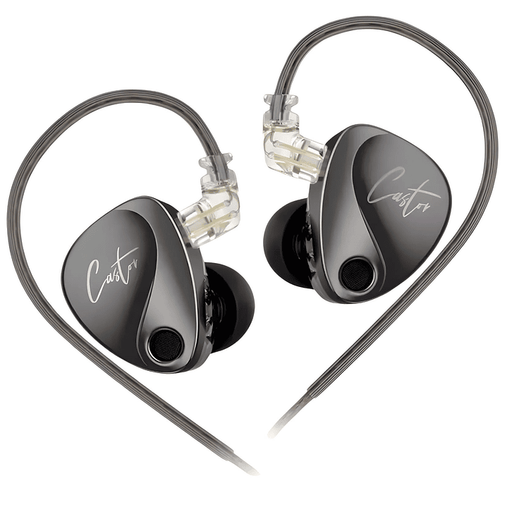 Auriculares In-Ear KZ Castor Harman Target Improved Bass Version 2 Drivers Dinámicos (2DD) 1