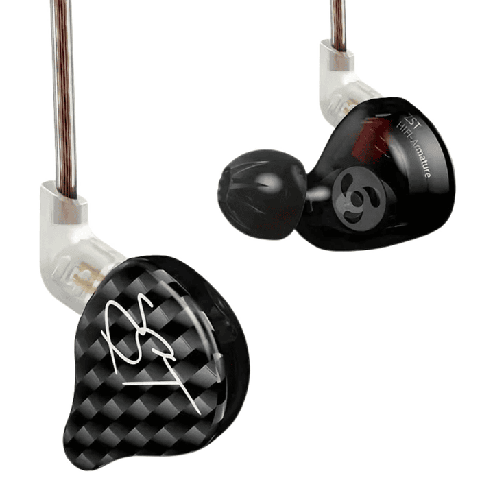 Auriculares In-Ear KZ ZST 2 Drivers Híbridos (1DD+1BA) 3