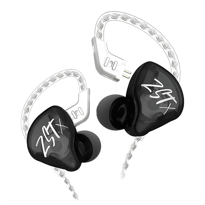 Auriculares In-Ear KZ ZST X 2 Drivers Híbridos (1DD+1BA) 2