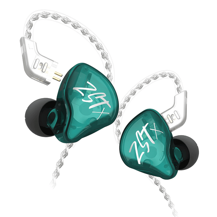 Auriculares In-Ear KZ ZST X 2 Drivers Híbridos (1DD+1BA) 3