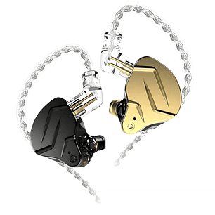 Auriculares In-Ear KZ ZSN Pro X 2 Drivers Hibridos (1DD+1BA)
